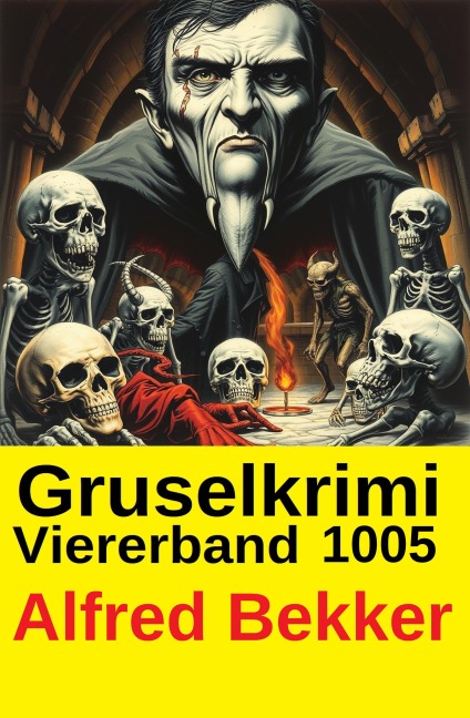 Gruselkrimi Viererband 1005 - Alfred Bekker