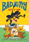 Cover-Bild zum Titel 'Bad Kitty Gets a Job (Graphic Novel)' von 'Nick Bruel'