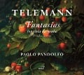 Cover-Bild zum Titel 'Gambenfantasien TWV 40:26-37' von 'Paolo Pandolfo'