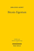 Cover-Bild zum Titel 'Bitcoin-Eigentum' von 'Johannes Arndt'
