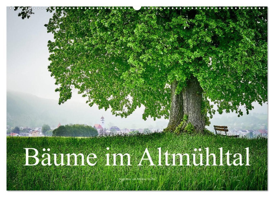 Bäume im Altmühltal (Wandkalender 2025 DIN A2 quer), CALVENDO Monatskalender - Markus Treffer