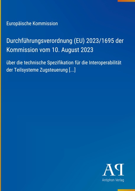 Durchführungsverordnung (EU) 2023/1695 der Kommission vom 10. August 2023 - Europäische Kommission
