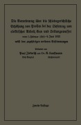 Cover-Bild zum Titel 'Die Verordnung über die schiedsgerichtliche Erhöhung von Preisen bei der Lieferung von elektrischer Arbeit, Gas und Leitungswasser' von 'Paul Ziekursch, R. Kauffmann'