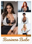 Cover-Bild zum Titel 'Business Babe (Wandkalender 2026 DIN A2 hoch), CALVENDO Monatskalender' von 'Peter Balan'
