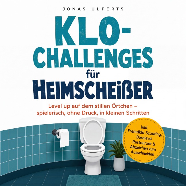 Klo-Challenges für Heimscheißer: Level up auf dem stillen Örtchen ¿ spielerisch, ohne Druck, in kleinen Schritten ¿ inkl. Fremdklo-Scouting, Bosslevel Restaurant & Abzeichen zum Ausschneiden - Jonas Ulferts