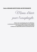 Cover-Bild zum Titel 'Menus d'hiver pour l'oesophagite.' von 'Cédric Menard'
