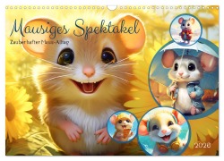 Cover-Bild zum Titel 'Mausiges Spektakel. Zauberhafter Maus-Alltag (Wandkalender 2026 DIN A3 quer), CALVENDO Monatskalender' von 'Rose Hurley'