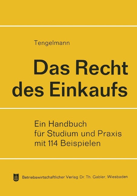 Das Recht des Einkaufs - Curt Tengelmann