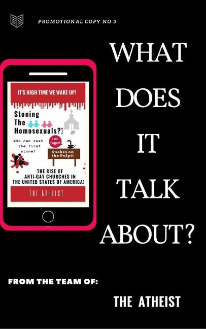 What Does It Talk About? (Promotional Series of The Atheist) - The Atheist