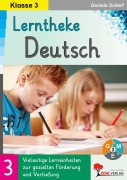 Cover-Bild zum Titel 'Lerntheke Deutsch / Klasse 3' von 'Daniela Scherf'
