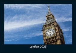 Cover-Bild zum Titel 'London 2025 Fotokalender DIN A5' von 'Tobias Becker'