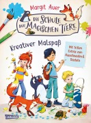 Cover-Bild zum Titel 'Die Schule der magischen Tiere - Kreativer Malspaß' von 'Margit Auer'