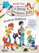 Cover-Bild zum Titel 'Die Schule der magischen Tiere Beschäftigung: Kreativer Malblock' von 'Margit Auer'