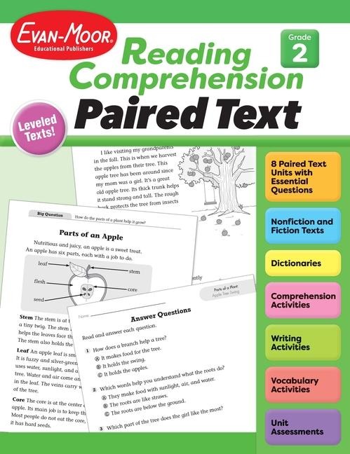 Reading Comprehension: Paired Text, Grade 2 Teacher Resource - Evan-Moor Educational Publishers