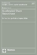 Accelerated Share Repurchase - Bernhard Schulz