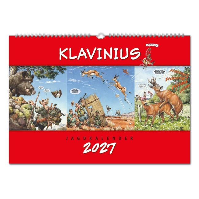 DJZ Edition: Haralds Klavinius Jagdkalender 2027 - 