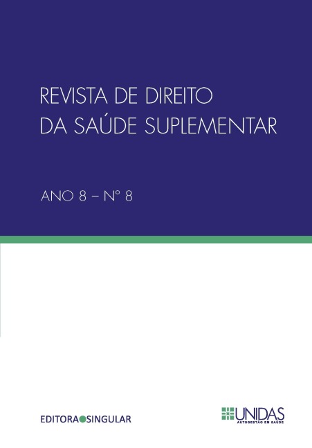 Revista de Direito da Saúde Suplementar n. 8 - Paula Lôbo Naslavsky Pereira Lima, Poliana Lobo e Leite, Paulo Roberto Rebello Filho, Isabella Borba Vilela Borges, Lizandra Stephanie Barreto
