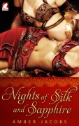 Cover-Bild zum Titel 'Nights of Silk and Sapphire' von 'Amber Jacobs'