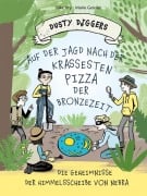 Cover-Bild zum Titel 'Auf der Jagd nach der krassesten Pizza der Bronzezeit' von 'Silke Vry'