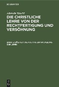 Cover-Bild zum Titel 'Die positive Entwickelung der Lehre' von 'Albrecht Ritschl'