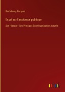 Cover-Bild zum Titel 'Essai sur l'assitance publique' von 'Barthélemy Pocquet'