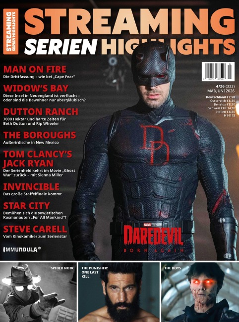 STREAMING SERIEN HIGHLIGHTS. Ausgabe Mai/Juni 2026 (#333) - 