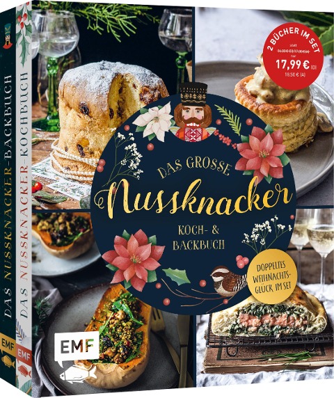 Das große Nussknacker Koch- und Backbuch - Doppeltes Weihnachtsglück im Set - 