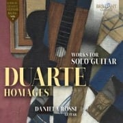 Cover-Bild zum Titel 'Duarte:Homages,Works for Solo Guitar' von 'Various'