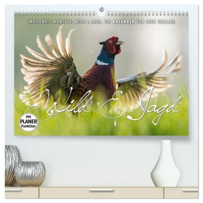 Emotionale Momente: Wild und Jagd. (hochwertiger Premium Wandkalender 2026 DIN A2 quer), Kunstdruck in Hochglanz - Ingo Gerlach