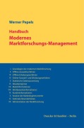 Cover-Bild zum Titel 'Handbuch Modernes Marktforschungs-Management.' von 'Werner Pepels'