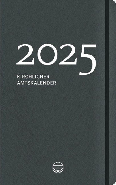 Kirchlicher Amtskalender 2025 - grau - 