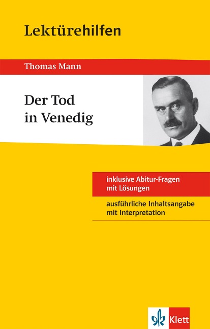 Klett Lektürehilfen - Thomas Mann, Der Tod in Venedig - Solvejg Müller