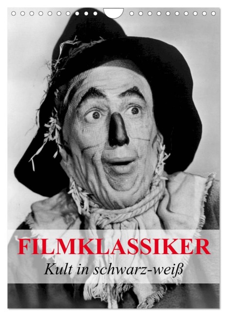 Filmklassiker - Kult in schwarz-weiß (Wandkalender 2026 DIN A4 hoch), CALVENDO Monatskalender - Elisabeth Stanzer