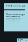 Cover-Bild zum Titel 'Öffentliche Investitionstätigkeit in die Schulinfrastruktur' von 'Julia Sydow'