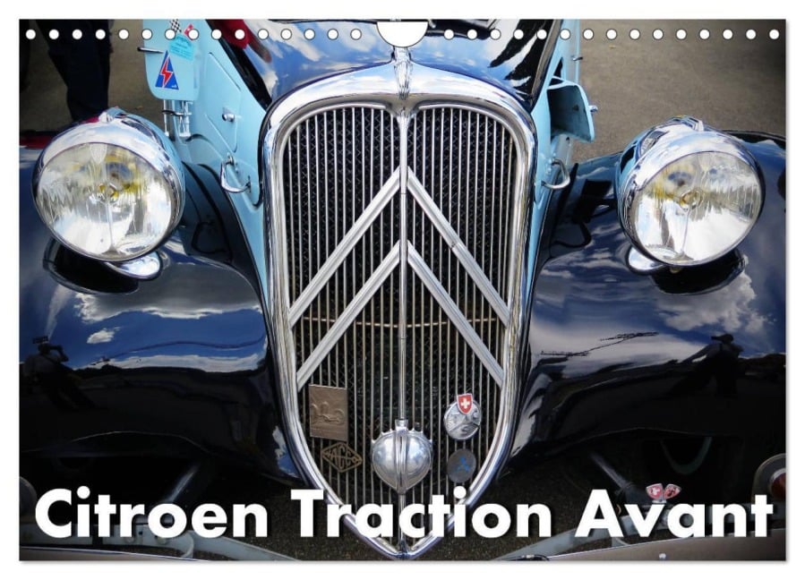 Citroen Traction Avant (Wandkalender 2025 DIN A4 quer), CALVENDO Monatskalender - Arie Wubben