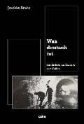 Cover-Bild zum Titel 'Was deutsch ist' von 'Joachim Bruhn'