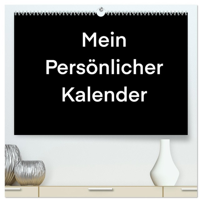 Mein Persönlicher Kalender (hochwertiger Premium Wandkalender 2026 DIN A2 quer), Kunstdruck in Hochglanz - Hannah Tobias