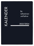 Lehrerkalender PVC schwarz 2023/2024 - 