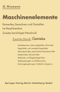Cover-Bild zum Titel 'Maschinenelemente' von 'Gustav Niemann'