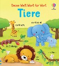Cover-Bild zum Titel 'Deine Welt Wort für Wort: Tiere' von ''