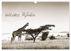 Cover-Bild zum Titel 'Wildes Afrika (Wandkalender 2026 DIN A3 quer), CALVENDO Monatskalender' von 'Klaus Tiedge - Wanyamacollection'