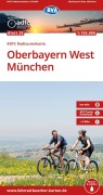 Cover-Bild zum Titel 'BVA ADFC Radtourenkarte Oberbayern West München 1:150.000' von ''