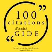 Cover-Bild zum Titel '100 citations d'André Gide' von 'André Gide'