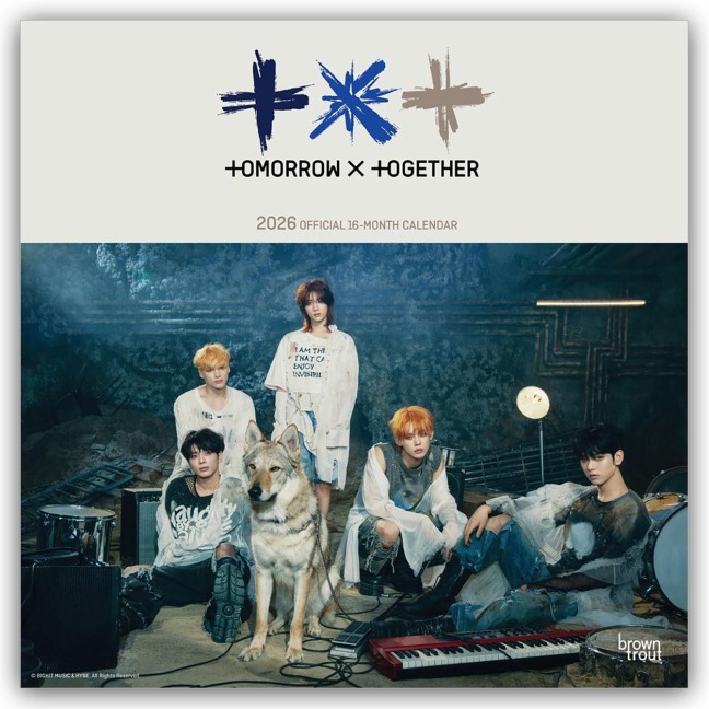 TXT - Tomorrow X Together 2026 - Wandkalender - 
