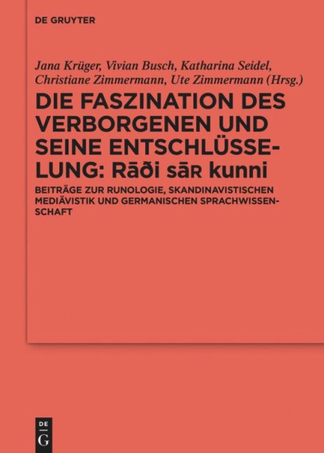 Die Faszination des Verborgenen und seine Entschlüsselung - R¿¿i sa¿ kunni - 