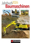 Cover-Bild zum Titel 'Jahrbuch Baumaschinen 2026' von ''