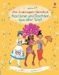 Cover-Bild zum Titel 'Mein Anziehpuppen-Stickerbuch: Kostüme und Trachten aus aller Welt' von 'Emily Bone'