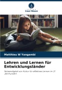 Cover-Bild zum Titel 'Lehren und Lernen für Entwicklungsländer' von 'Matthieu W Yangambi'