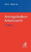 Cover-Bild zum Titel 'Antragslexikon Arbeitsrecht' von ''