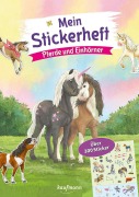 Cover-Bild zum Titel 'Mein Stickerheft - Pferde und Einhörner' von 'Klara Kamlah, Kristin Lückel'